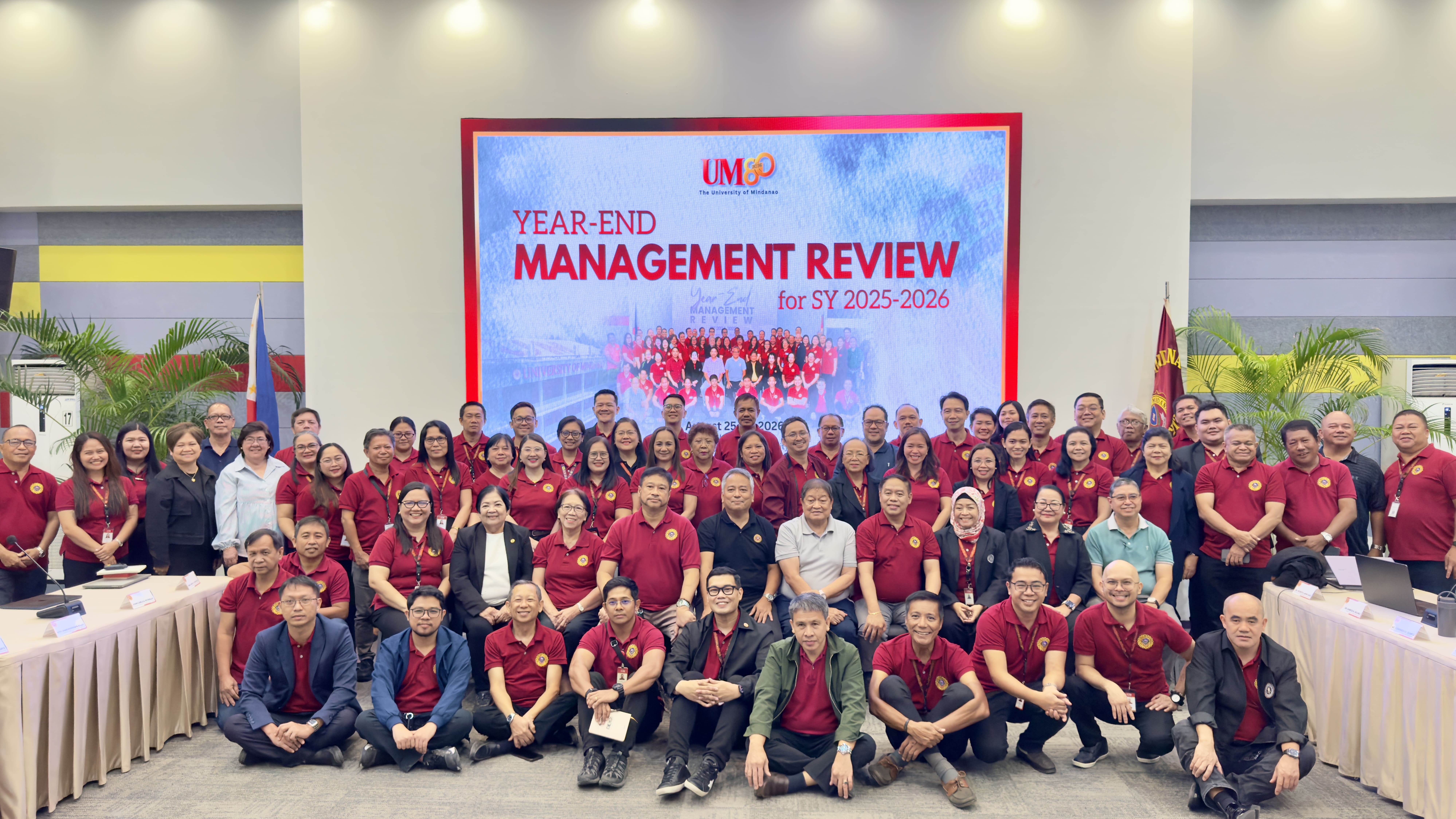 UM holds the SY 2025-2026 Year End Management Review